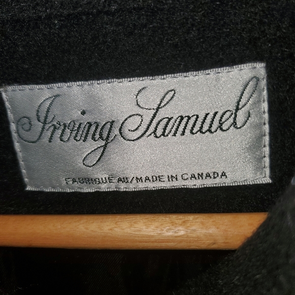 Vintage Irving Samuel luxurious Alpaca and Wool Blend women's Trenchcoat - Picture 5 of 9